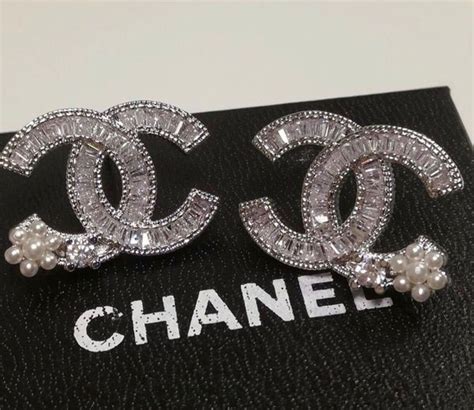 australia chanel earrings|small Chanel diamond earrings.